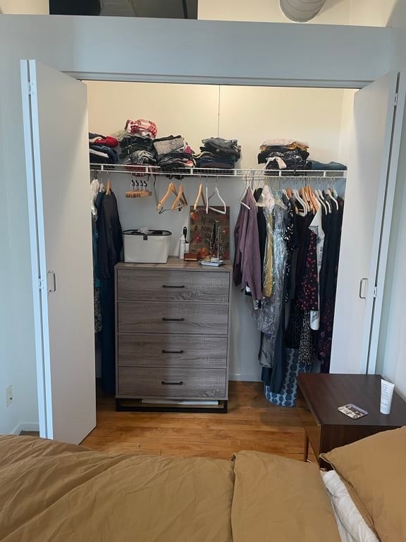Bedroom closet - 728 W Jackson Blvd