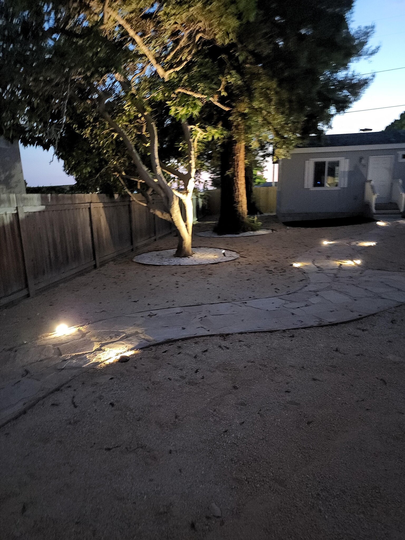 Side yard back units - 67 College Dr