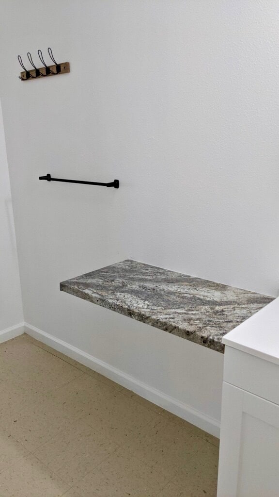 In-suite vanity or changing table - 608 W Cherry St