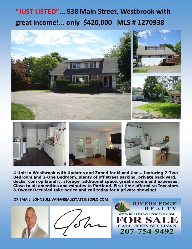 538 Main St 538 Main St Westbrook ME 04092 Apartment Finder