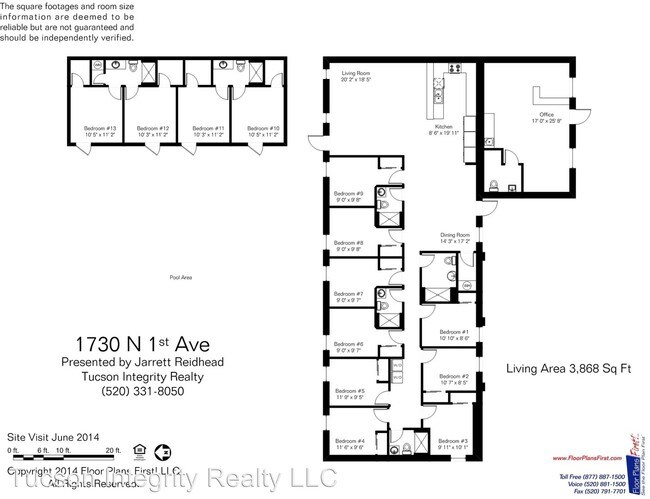 Building Photo - 10 br, 7 bath Room For Rent - 1730 N. 1st Ave