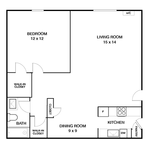 Floorplan - Waterford Village Apartments