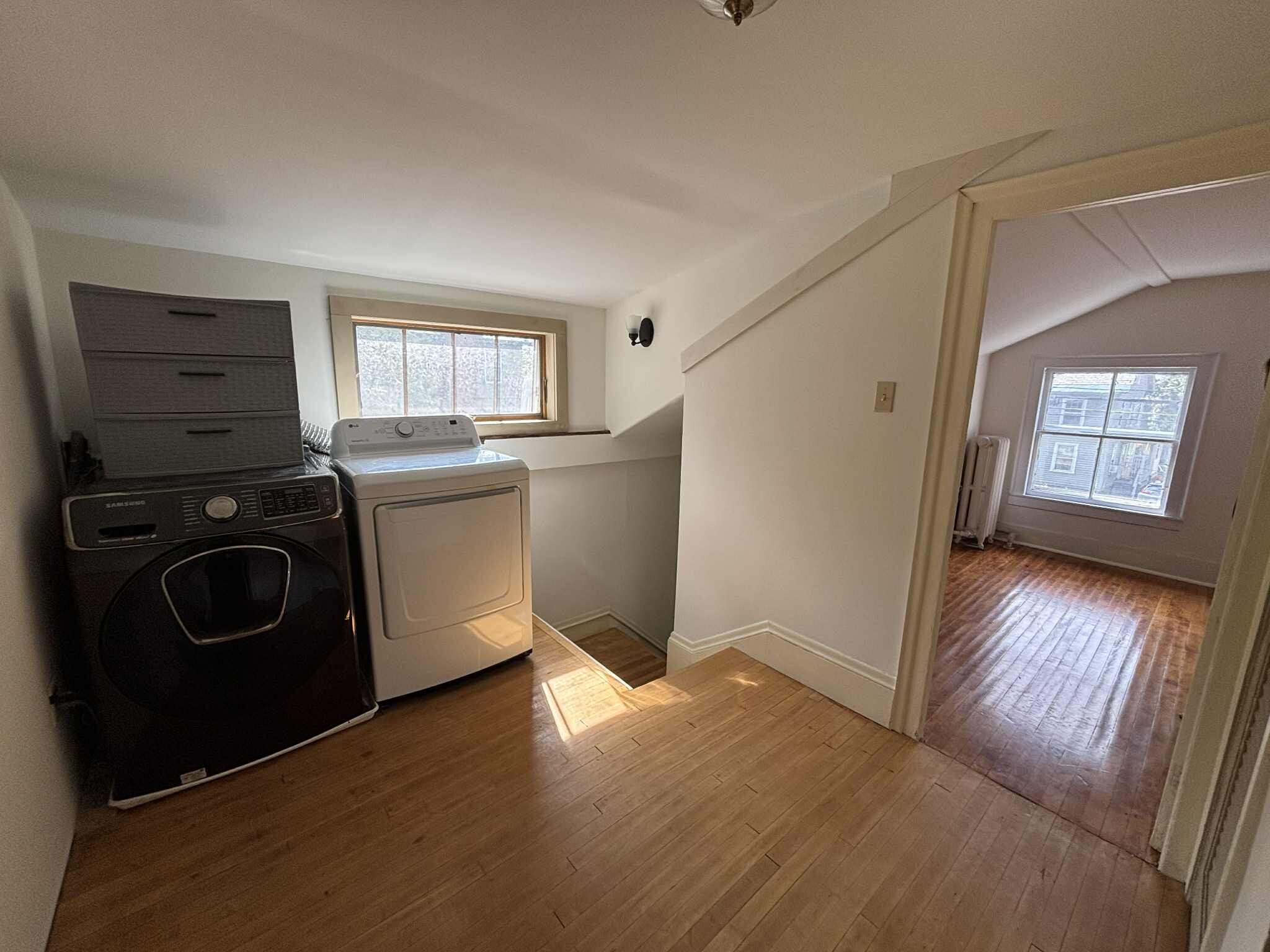 Washer dryer in unit - 88 S Willard St