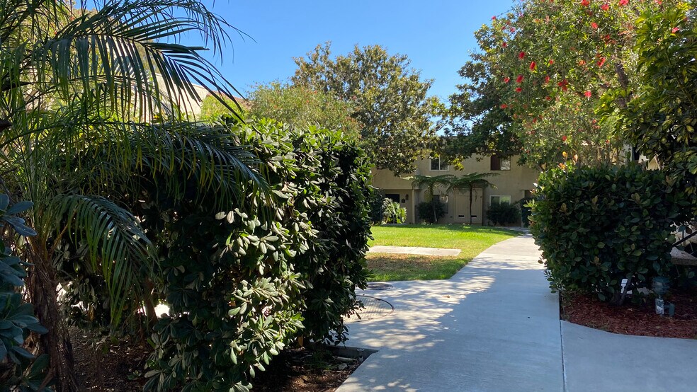 Landscaped Pathway to Condo - 6474 Cavalleri Rd