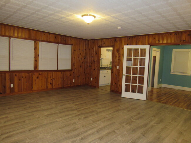 Large Family Room looking toward kitchen - 1211 Charles Ave