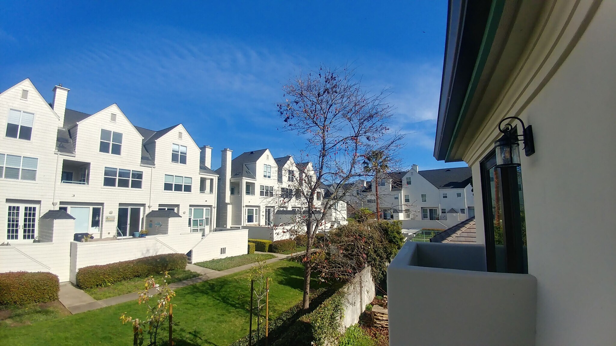 View from Balcony - 126 Cowell St