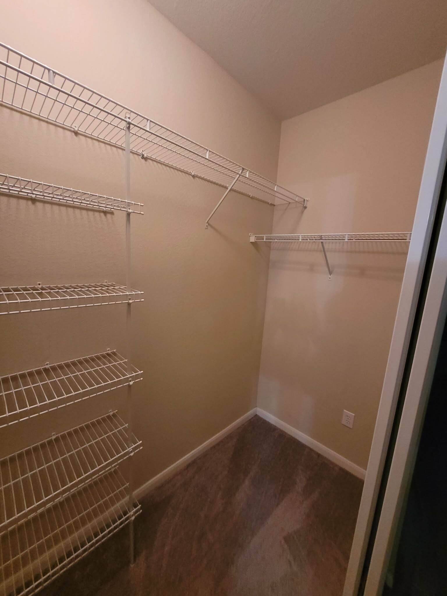 Walk in bedroom closet - 7575 Kirby Dr