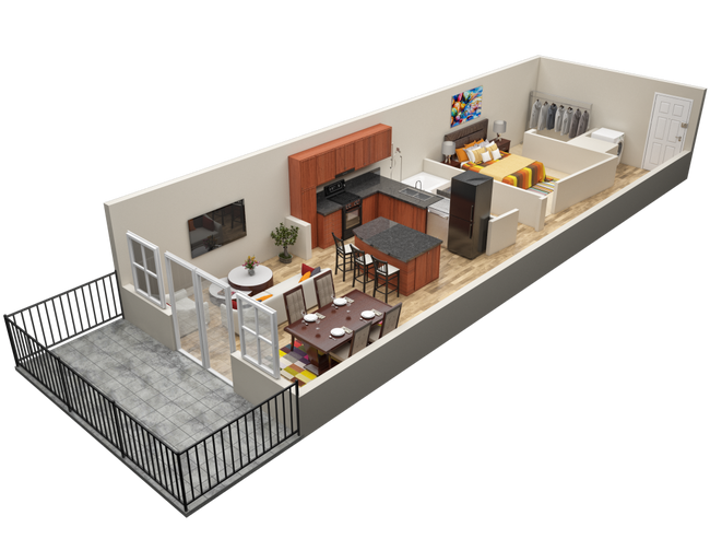 Floorplan - Mariposa Lofts