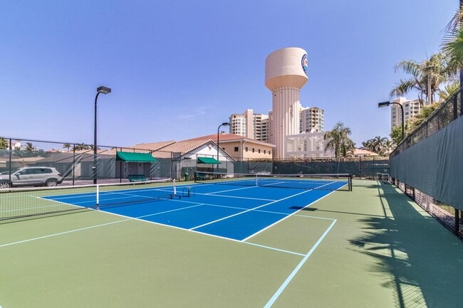 Tennis/pickle ball courts - 3606 S Ocean Blvd