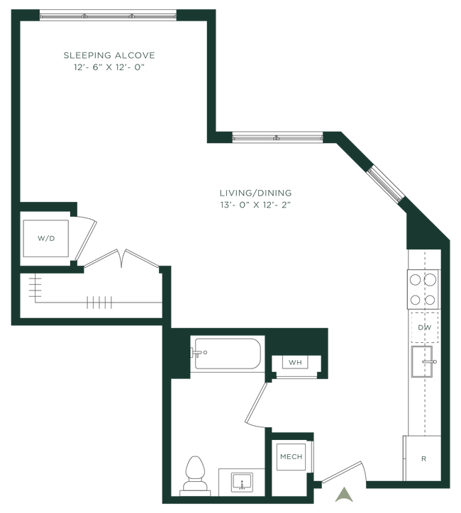 Floorplan - The Pearl at Station Bay
