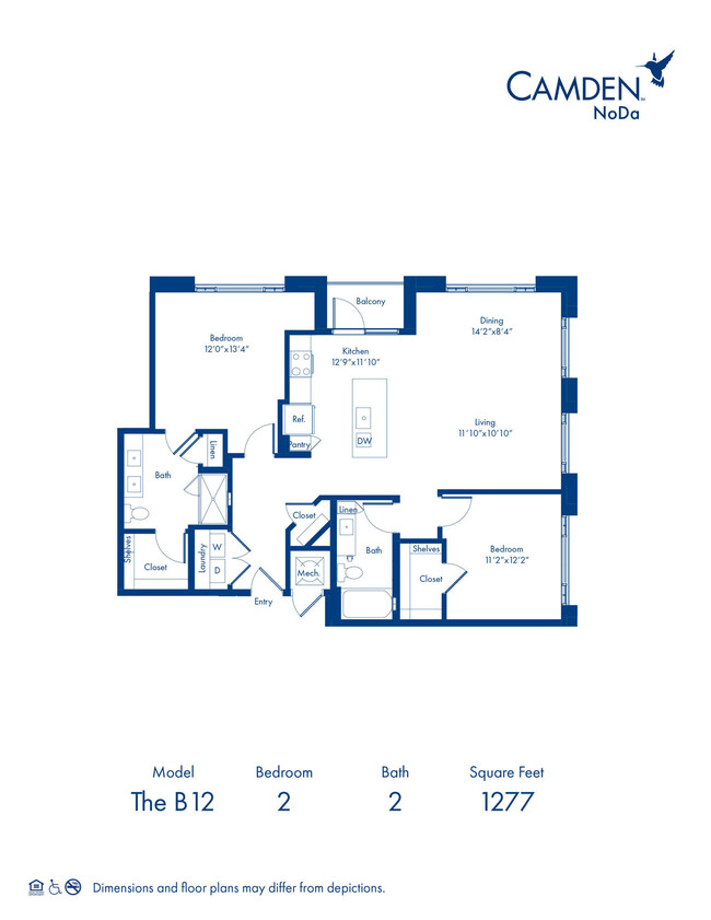 Floorplan - Camden NoDa