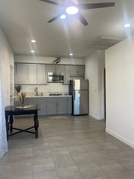 Newly remodeled kitchen - 10500 Hayvenhurst Ave