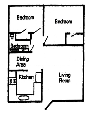 Floorplan - Pointe Plaza Apartments