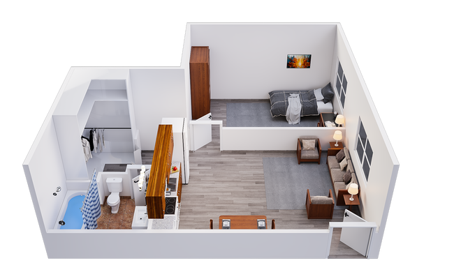 Floorplan - Auden Ithaca