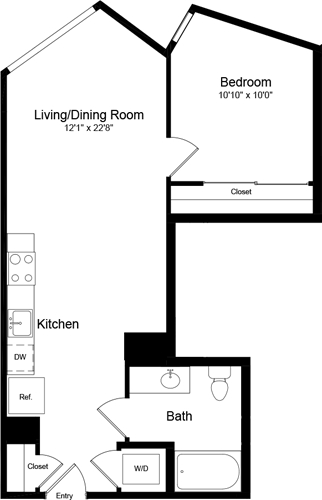 Floorplan - Potrero 1010