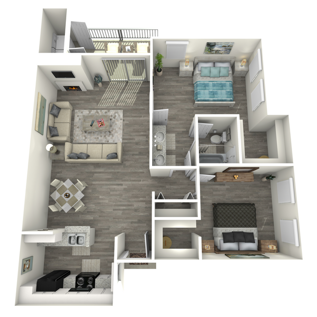 Floorplan - Cielo Apartments