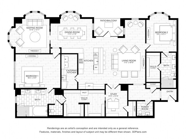 Floorplan - The Bergen