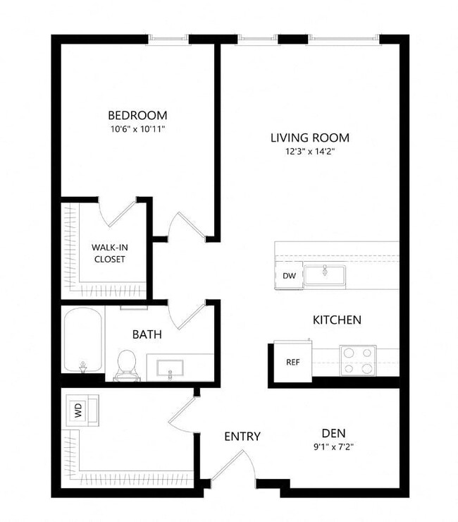 Floorplan - Windsor Queen Anne