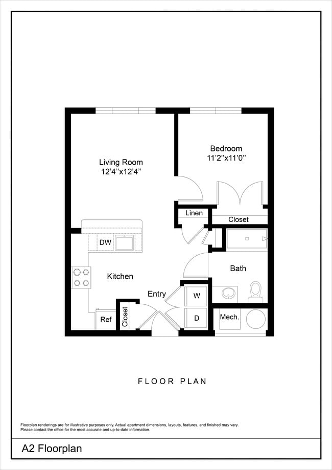 Floorplan - Bracken Square