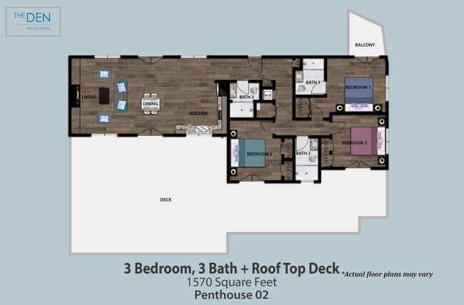 Floorplan - The Den On Levering