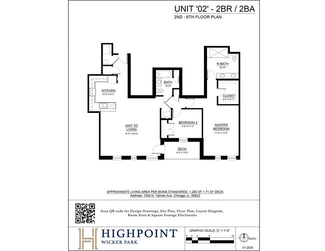 Floorplan - HIGHPOINT Wicker Park