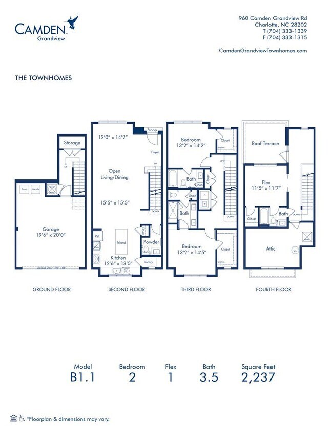 Floorplan - Camden Grandview