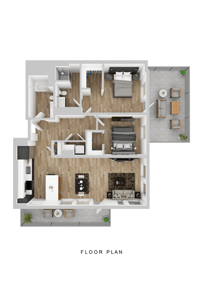 Floorplan - Hyas Point Apartments