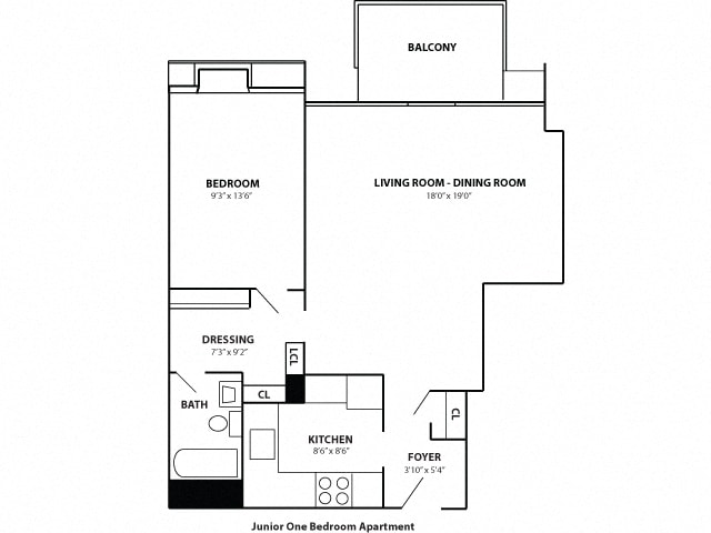 Floorplan - Capitol Park Tower