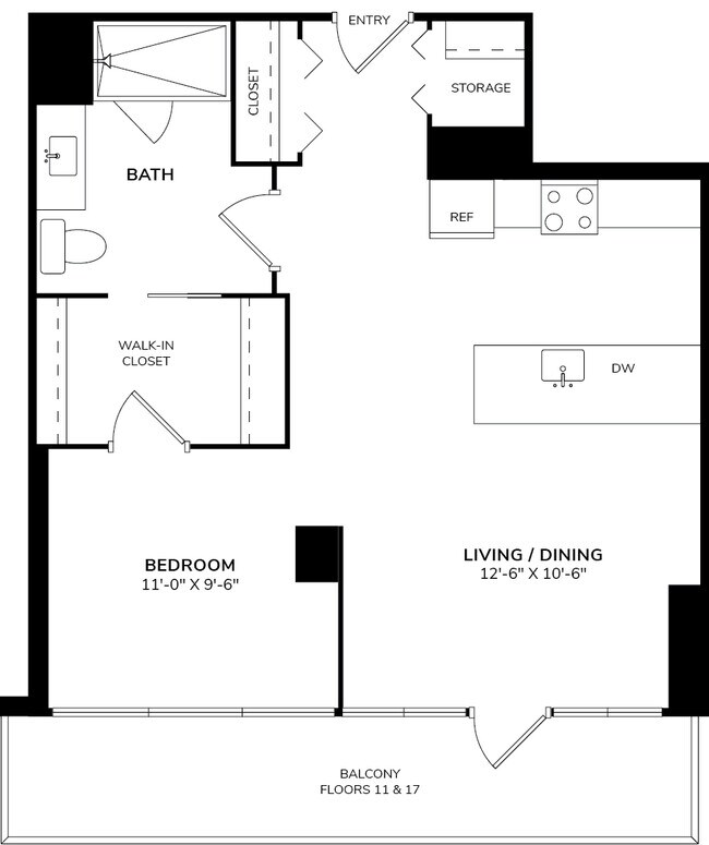 Floorplan - 640 North Wells