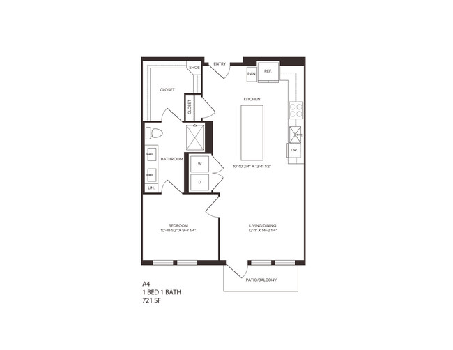 Floorplan - The Boheme