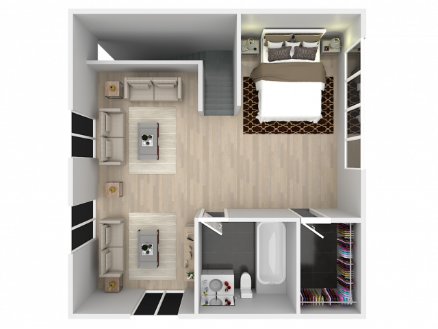 1x1 - Green Tree Apartments