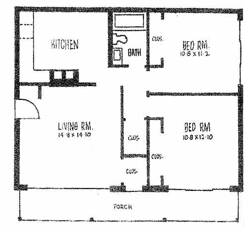 2BR/1BA - El Camino Real