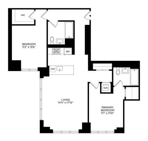 Floorplan - Lincoln at Bankside