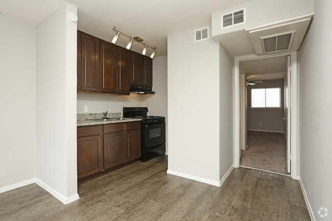 1BR,1BA - 447SF A1 - KITCHEN - Haven Apartments