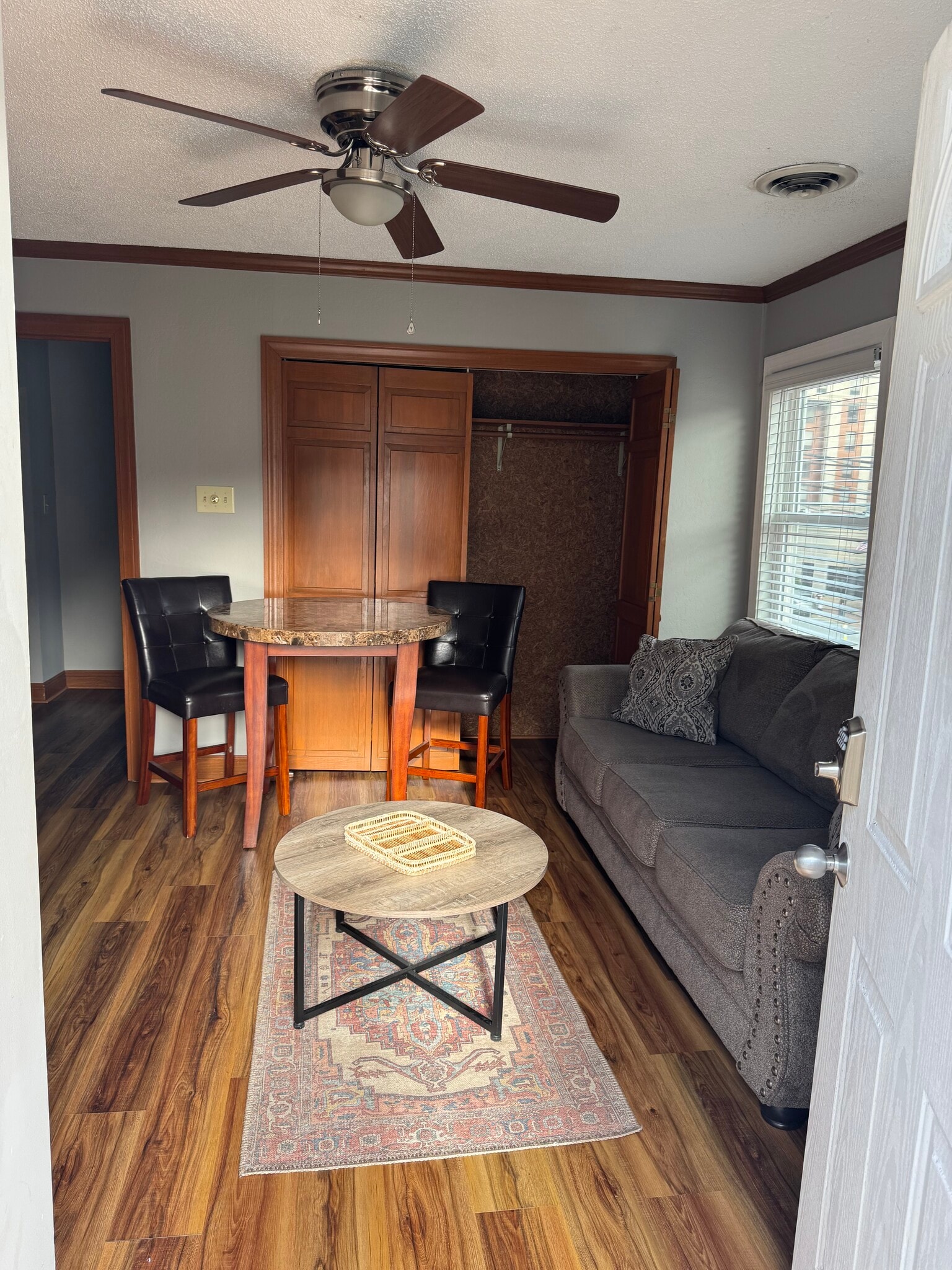 Fully Furnished Living Room. - 121 S Hellier St