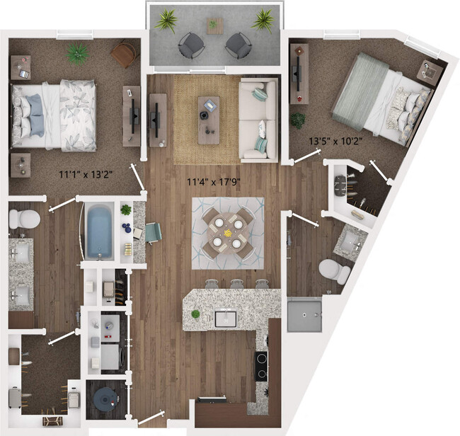 Floorplan - The Everson