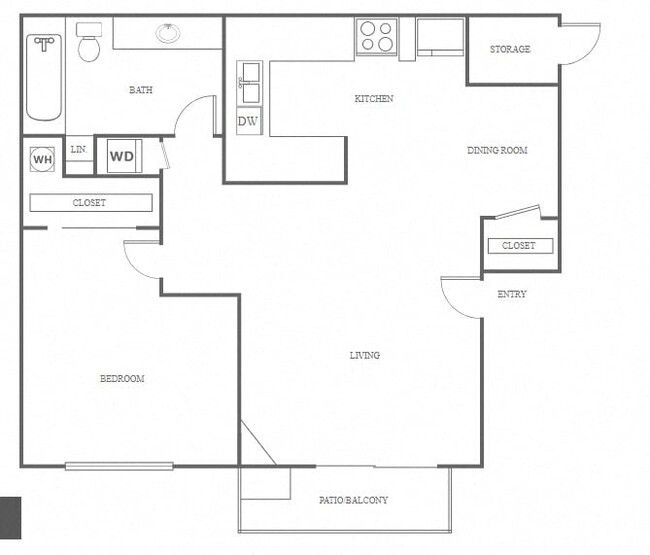 Floorplan - AMBER GLEN APARTMENTS