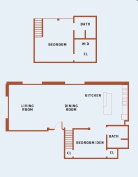 2BR/1BA - Crown Loft Condominiums