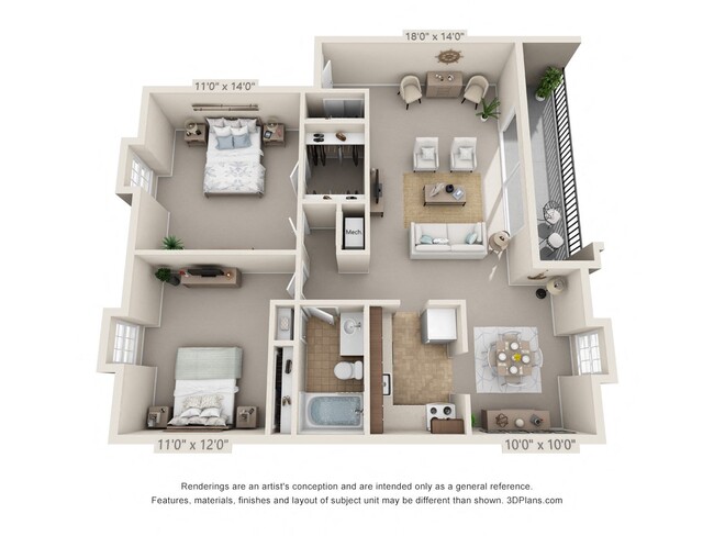 Floorplan - Fairfield Pointe