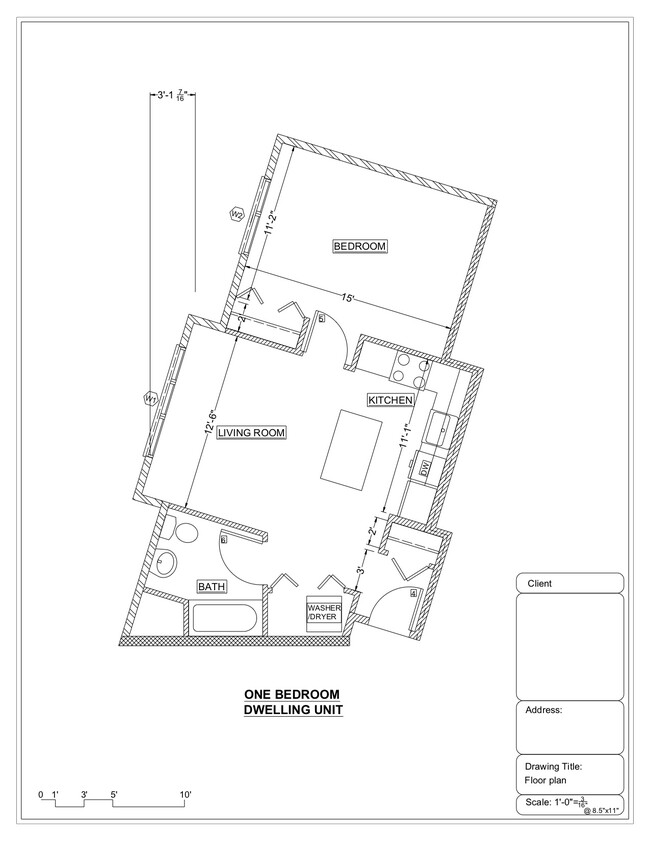 Floorplan - Redwood Apartments Newly Constructed!