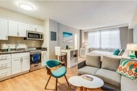 Studio (staged) - The Palisades at Logan Circle