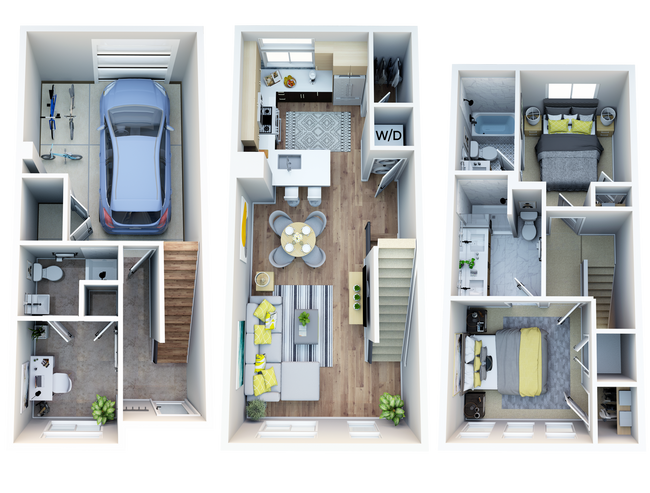 3x3 - Delaware Street Townhomes