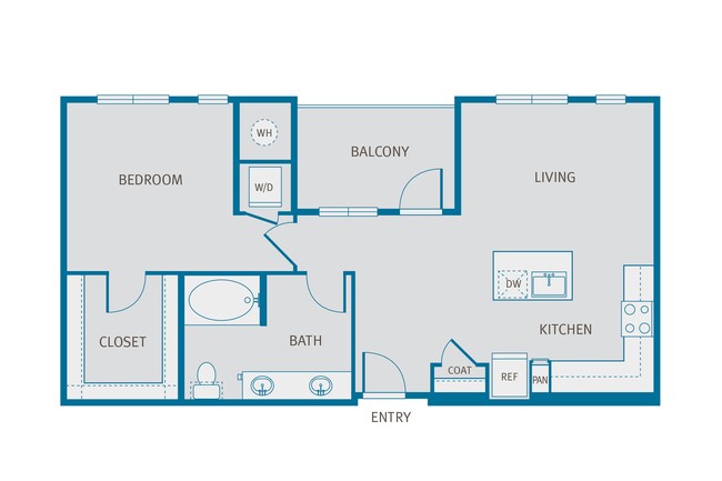 Floorplan - 4400 Syracuse