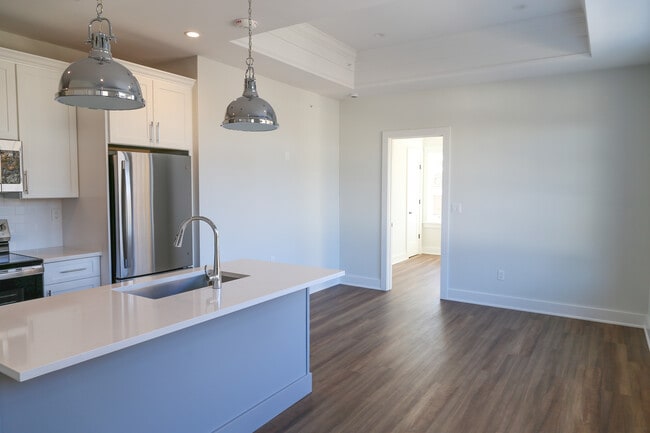 Unit 1 - Kitchen/Living Room - Brightwaters Lofts