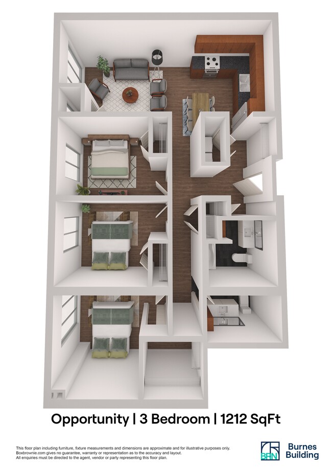 Floorplan - The Burnes Building