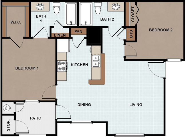 Floorplan - xxxCable Ranchxxx