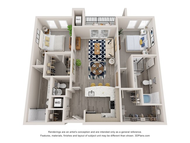 Floorplan - The Pinnacle on 31st Street