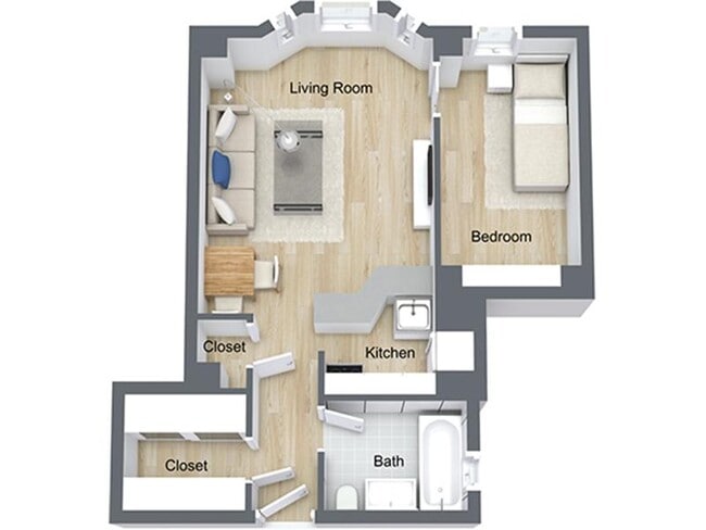 Floorplan - Nob Hill Place