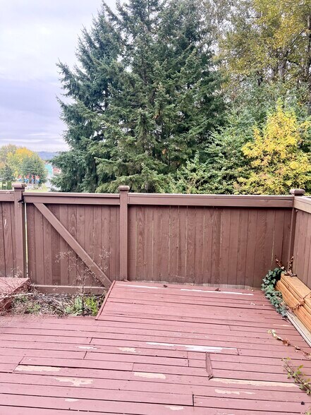 deck - 25040 Lake Fenwick Rd