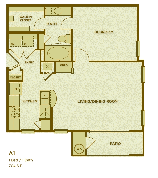 1BR/1BA - Berkshire Aspen Grove